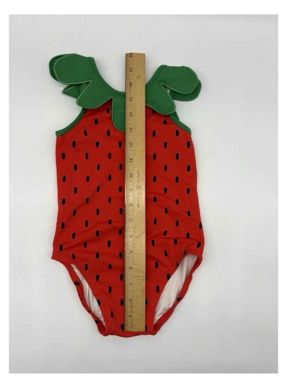 Hanna Andersson Strawberry Swimsuit (3T) - Picture 4 of 6